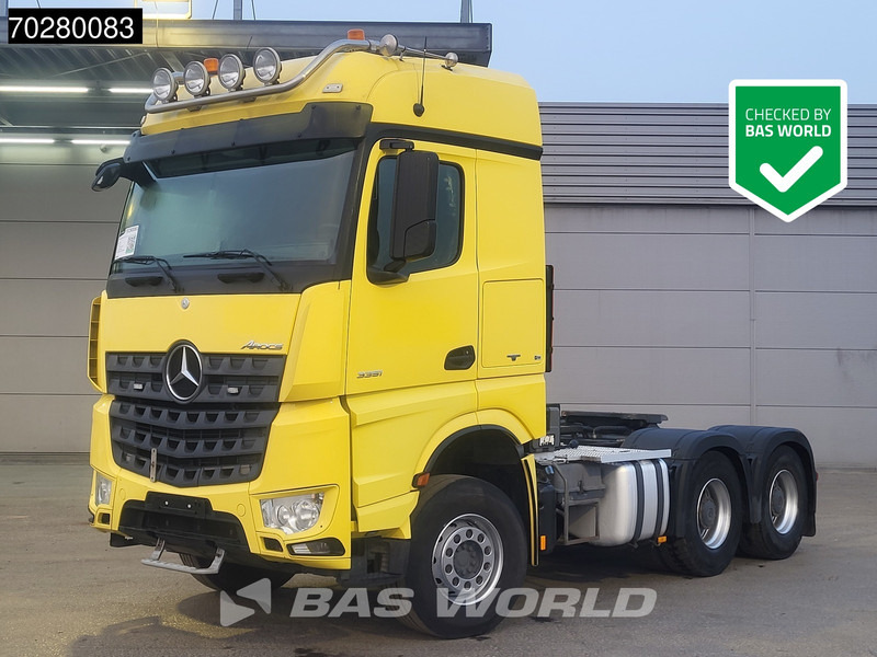 Mercedes-Benz Arocs 3351 6X4 Euro 6 Hydrauliek Fleetboard Big axle - Влекач: снимка 1 Mercedes-Benz Arocs 3351 6X4 Euro 6 Hydrauliek Fleetboard Big axle - Влекач: снимка 1