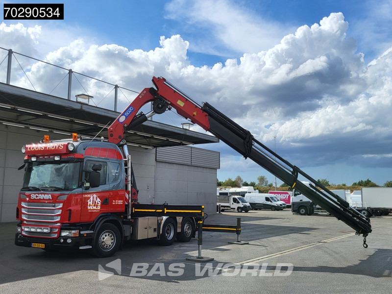 Scania G440 6X2 NL Crane Truck HMF 6020 K8 Kran Winch Retarder Lift-Steering Axle - Влекач: снимка 5 Scania G440 6X2 NL Crane Truck HMF 6020 K8 Kran Winch Retarder Lift-Steering Axle - Влекач: снимка 5