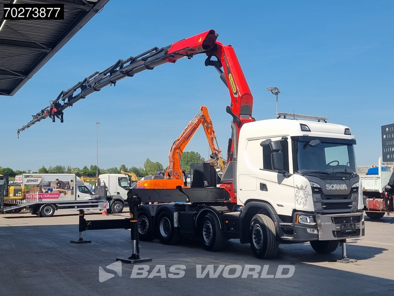 Scania G500 8X2 Retarder Liftachse Palfinger Kran PK 58.002 TEC F + JIB - Влекач: снимка 3 Scania G500 8X2 Retarder Liftachse Palfinger Kran PK 58.002 TEC F + JIB - Влекач: снимка 3