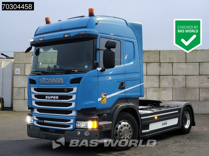Scania R410 R 4X2 Retarder Compressor Alcoa's Navi - Влекач: снимка 1 Scania R410 R 4X2 Retarder Compressor Alcoa's Navi - Влекач: снимка 1