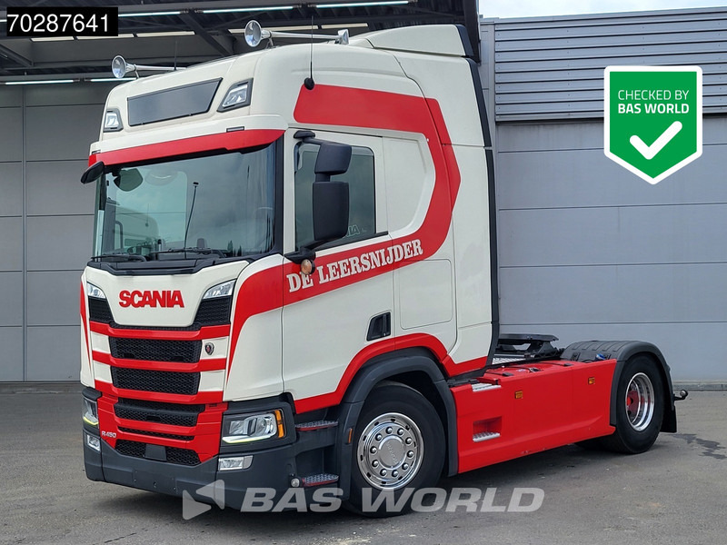 Scania R450 4X2 Retarder 2x Tanks Standklima LED Navi - Влекач: снимка 1 Scania R450 4X2 Retarder 2x Tanks Standklima LED Navi - Влекач: снимка 1