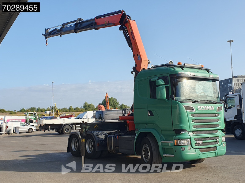 Scania R520 6X4 Palfinger PK23002 Crane Retarder Xenon Euro 6 - Влекач: снимка 3 Scania R520 6X4 Palfinger PK23002 Crane Retarder Xenon Euro 6 - Влекач: снимка 3