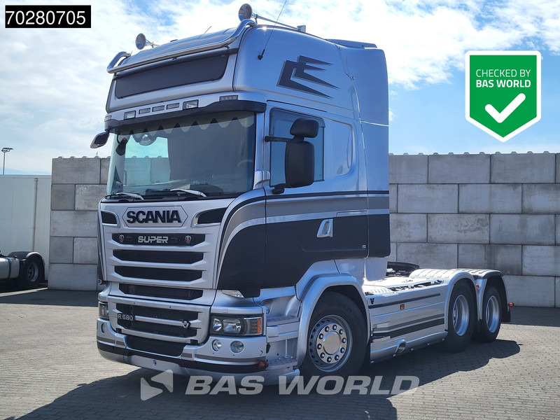 Scania R580 6X2 Retarder Liftachse Full-Air Euro 6 - Влекач: снимка 1 Scania R580 6X2 Retarder Liftachse Full-Air Euro 6 - Влекач: снимка 1