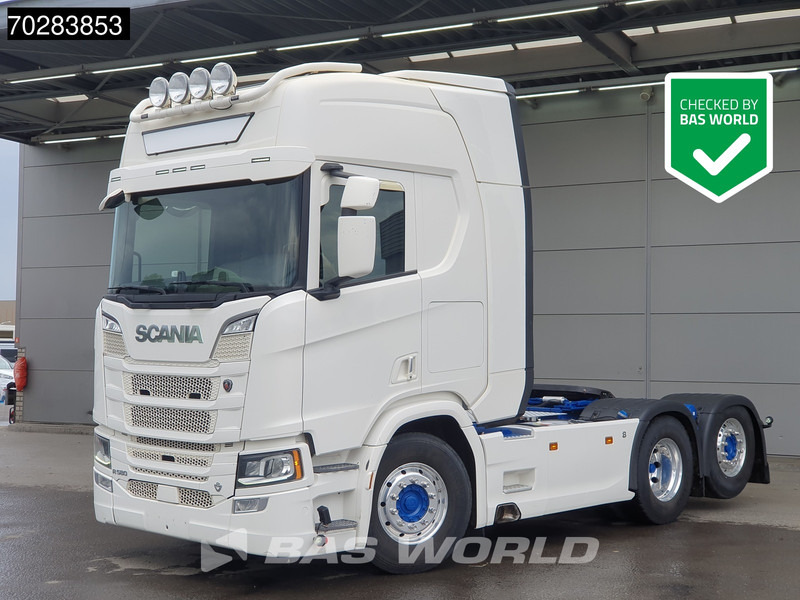 Scania R580 6X2 Retarder Liftachse Leather ACC Alcoa's - Влекач: снимка 1 Scania R580 6X2 Retarder Liftachse Leather ACC Alcoa's - Влекач: снимка 1