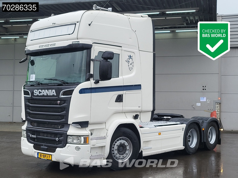Scania R580 6X4 NL-Truck Full-Air Retarder Leder Xenon Navi Euro 6 - Влекач: снимка 1 Scania R580 6X4 NL-Truck Full-Air Retarder Leder Xenon Navi Euro 6 - Влекач: снимка 1