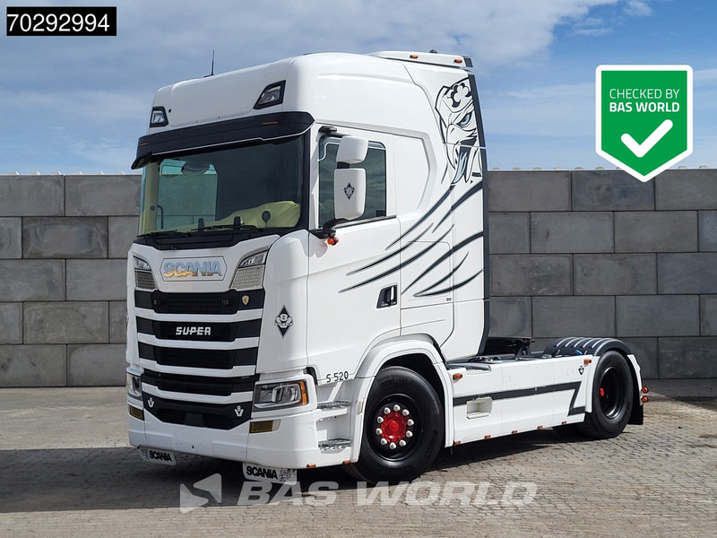 Scania S520 S 4X2 Retarder Full-Air 2x Tanks Leder Standklima Navi ACC LED Euro 6 - Влекач: снимка 1 Scania S520 S 4X2 Retarder Full-Air 2x Tanks Leder Standklima Navi ACC LED Euro 6 - Влекач: снимка 1