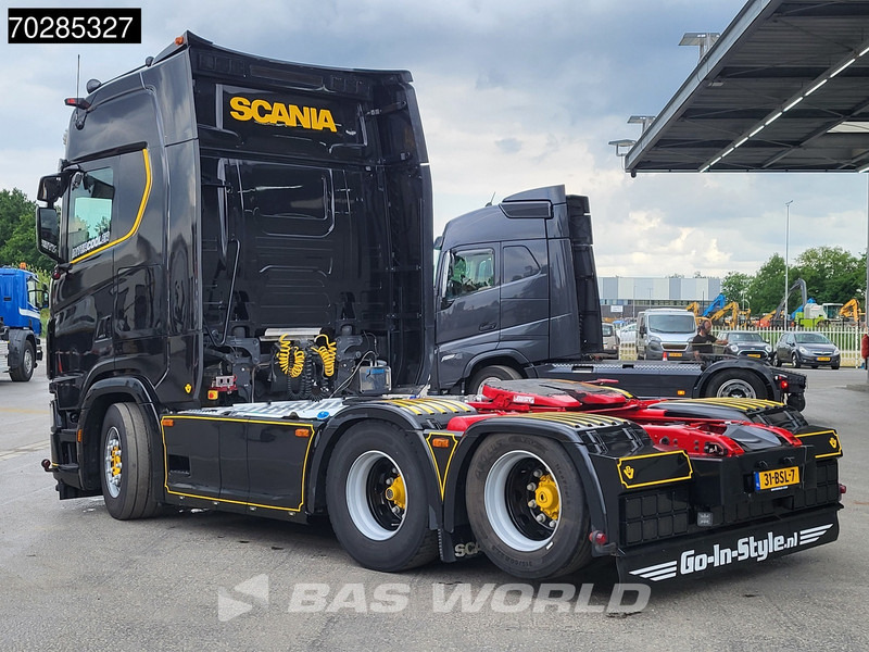 Scania S580 6X2 NL-Truck Retarder Full-Air Hydraulik Standklima ACC Navi LED - Влекач: снимка 2 Scania S580 6X2 NL-Truck Retarder Full-Air Hydraulik Standklima ACC Navi LED - Влекач: снимка 2