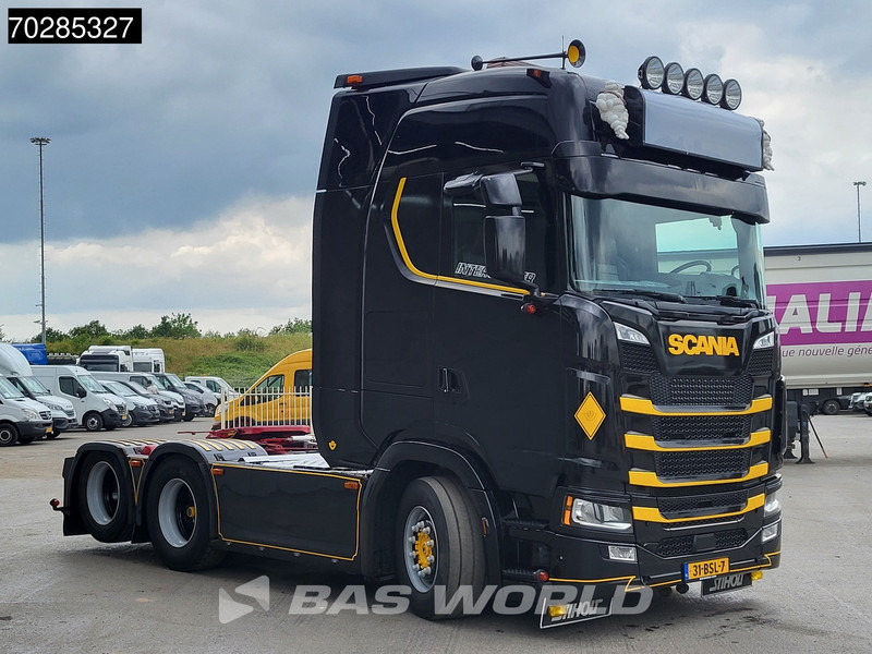 Scania S580 6X2 NL-Truck Retarder Full-Air Hydraulik Standklima ACC Navi LED - Влекач: снимка 3 Scania S580 6X2 NL-Truck Retarder Full-Air Hydraulik Standklima ACC Navi LED - Влекач: снимка 3
