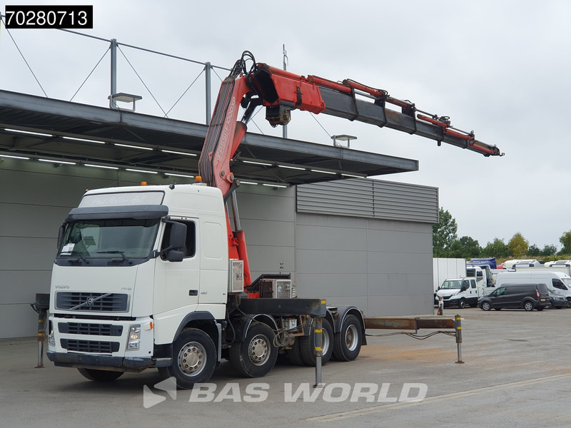 Volvo FH 460 FH 8X4 Manual Fassi F900A XP.27 Crane+Winch Big-Axle Lenkachse Kran Euro 3 - Влекач: снимка 1 Volvo FH 460 FH 8X4 Manual Fassi F900A XP.27 Crane+Winch Big-Axle Lenkachse Kran Euro 3 - Влекач: снимка 1