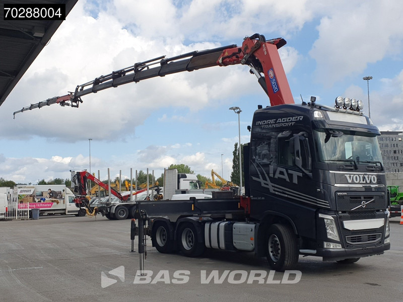 Volvo FH 540 FH 6X4 HMF 5020-K6 Crane FJ1000-K5 Jib Retarder Lift-Axle Xenon Dynamic Steering Euro 6 - Влекач: снимка 3 Volvo FH 540 FH 6X4 HMF 5020-K6 Crane FJ1000-K5 Jib Retarder Lift-Axle Xenon Dynamic Steering Euro 6 - Влекач: снимка 3