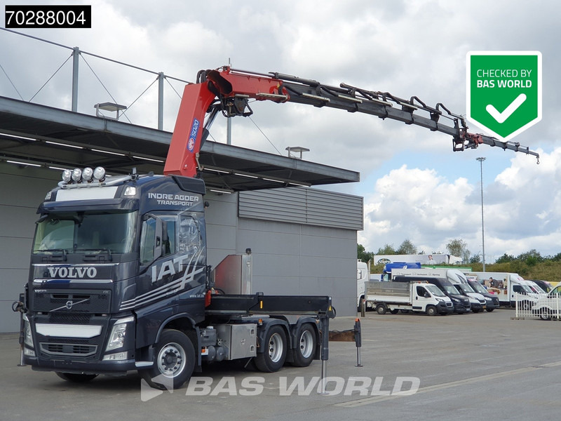 Volvo FH 540 FH 6X4 HMF 5020-K6 Crane FJ1000-K5 Jib Retarder Lift-Axle Xenon Dynamic Steering Euro 6 - Влекач: снимка 1 Volvo FH 540 FH 6X4 HMF 5020-K6 Crane FJ1000-K5 Jib Retarder Lift-Axle Xenon Dynamic Steering Euro 6 - Влекач: снимка 1
