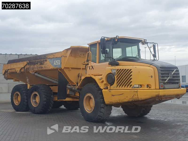 Съчленен самосвал Volvo A25 D GERMAN MACHINE - TAIL GATE: снимка 9