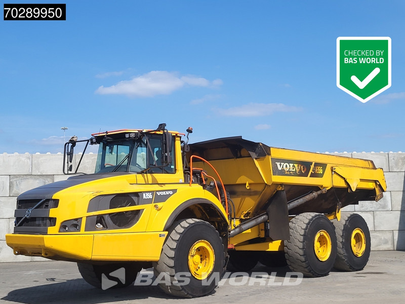 Volvo A35 G - Съчленен самосвал: снимка 1 Volvo A35 G - Съчленен самосвал: снимка 1