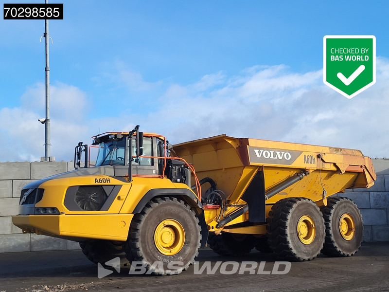 Volvo A60 H - Съчленен самосвал: снимка 1 Volvo A60 H - Съчленен самосвал: снимка 1
