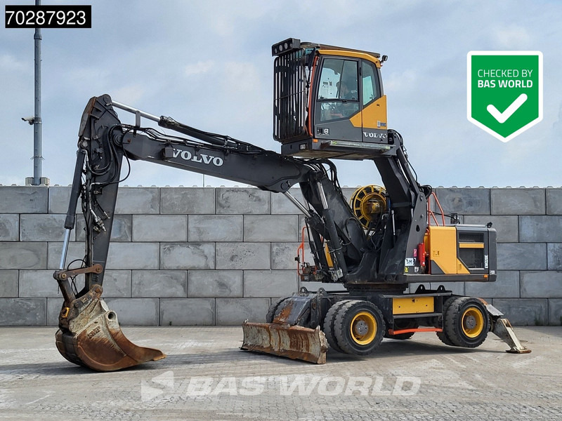 Volvo EW220 E - Колесен багер: снимка 1 Volvo EW220 E - Колесен багер: снимка 1