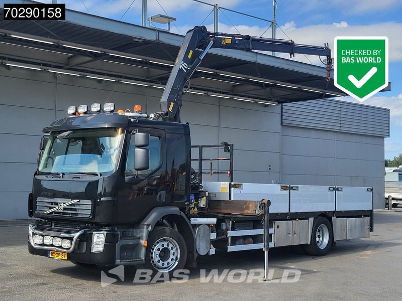 Volvo FE 240 4X2 HMF 760 K2 Kran Crane Remote control Manual Euro 5 - Бордови камион, Камион с кран: снимка 1 Volvo FE 240 4X2 HMF 760 K2 Kran Crane Remote control Manual Euro 5 - Бордови камион, Камион с кран: снимка 1