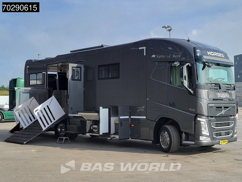Volvo FH 420 FH 4X2 NL-Truck Xenon Navi ACC Euro 6 - Камион за коне: снимка 3 Volvo FH 420 FH 4X2 NL-Truck Xenon Navi ACC Euro 6 - Камион за коне: снимка 3