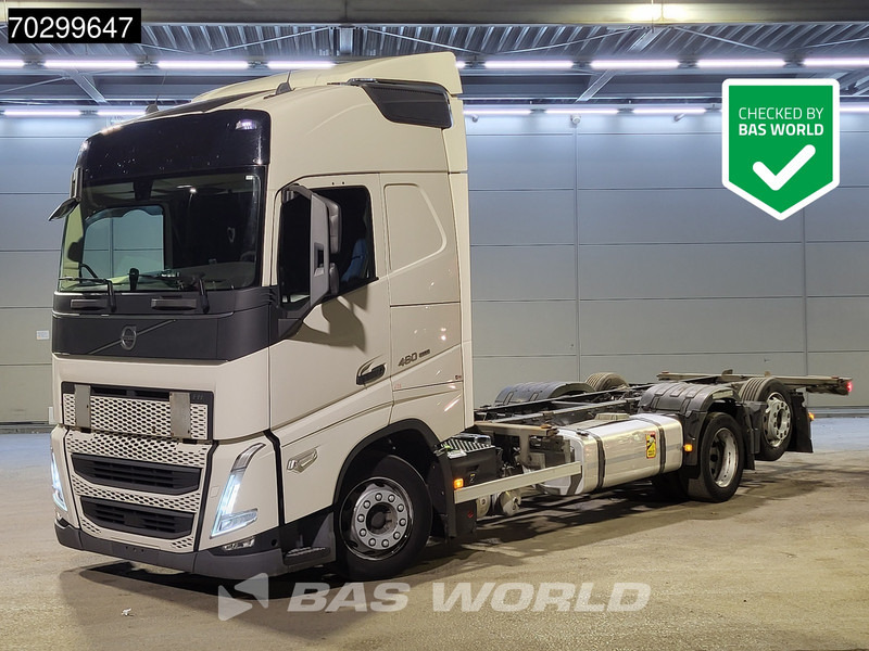 Volvo FH 460 6X2 BDF Low deck 2x Tanks Lift-Axle I-Park Cool Led Euro 6 - Контейнеровоз/ Сменна каросерия камион: снимка 1 Volvo FH 460 6X2 BDF Low deck 2x Tanks Lift-Axle I-Park Cool Led Euro 6 - Контейнеровоз/ Сменна каросерия камион: снимка 1
