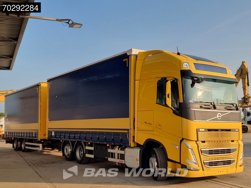 Volvo FH 460 6X2 LNG JUMBO LKW ACC Navi Standklima Liftachse Euro 6 - Камион с брезент: снимка 5 Volvo FH 460 6X2 LNG JUMBO LKW ACC Navi Standklima Liftachse Euro 6 - Камион с брезент: снимка 5