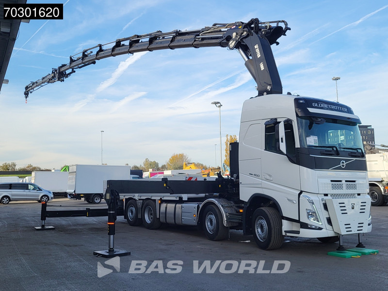 Volvo FH 460 8X2 UNUSED EFFER 1000 9S + 6S Crane + Fly-Jib Lift+Lenkachse VEB+ Euro 6 - Бордови камион, Камион с кран: снимка 5 Volvo FH 460 8X2 UNUSED EFFER 1000 9S + 6S Crane + Fly-Jib Lift+Lenkachse VEB+ Euro 6 - Бордови камион, Камион с кран: снимка 5