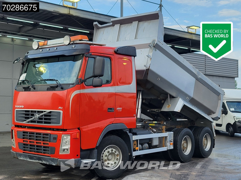 Volvo FH 480 FH 6X4 10m3 Maur Tipper Big-Axle Steel suspension Automatic Euro 4 - Самосвал камион: снимка 1 Volvo FH 480 FH 6X4 10m3 Maur Tipper Big-Axle Steel suspension Automatic Euro 4 - Самосвал камион: снимка 1