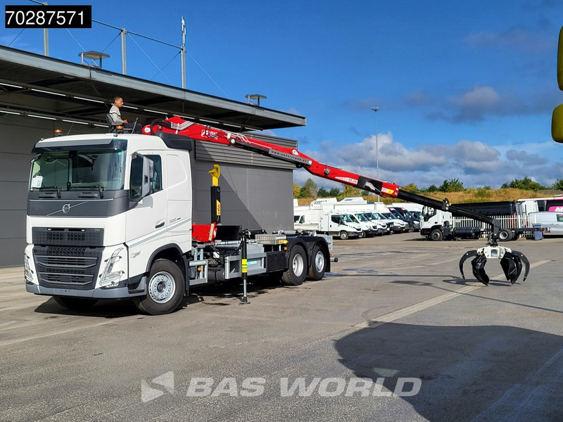 Volvo FH 500 6X2 Penz Crane 15Z9.50R HYVA 20-57-S Hooklift Lift+steering Automatic Euro 6 - Мултилифт с кука камион, Камион с кран: снимка 2 Volvo FH 500 6X2 Penz Crane 15Z9.50R HYVA 20-57-S Hooklift Lift+steering Automatic Euro 6 - Мултилифт с кука камион, Камион с кран: снимка 2