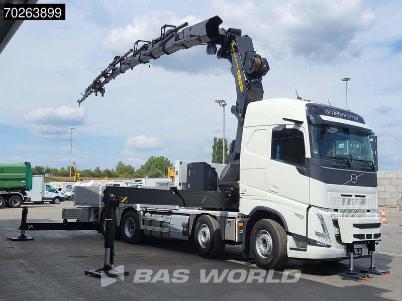 Volvo FH 500 8X2 NEW! Palfinger PK92002 SH 8+6 JIB Crane Kran 3.5t Winch Lift+Steering Axle - Бордови камион, Камион с кран: снимка 2 Volvo FH 500 8X2 NEW! Palfinger PK92002 SH 8+6 JIB Crane Kran 3.5t Winch Lift+Steering Axle - Бордови камион, Камион с кран: снимка 2