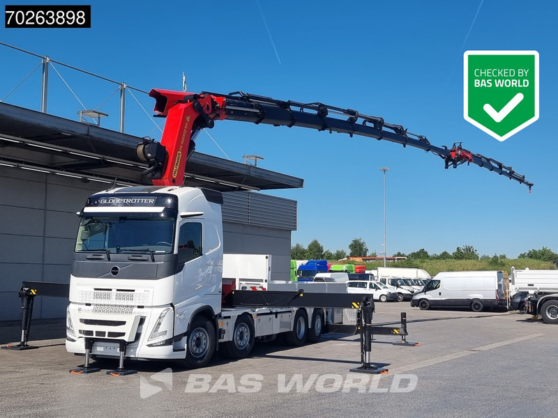 Volvo FH 500 8X2 NEW! Palfinger PK92002 SH 8+6 JIB Crane Kran Winch Lift-Lenkachse Navi - Бордови камион, Камион с кран: снимка 1 Volvo FH 500 8X2 NEW! Palfinger PK92002 SH 8+6 JIB Crane Kran Winch Lift-Lenkachse Navi - Бордови камион, Камион с кран: снимка 1