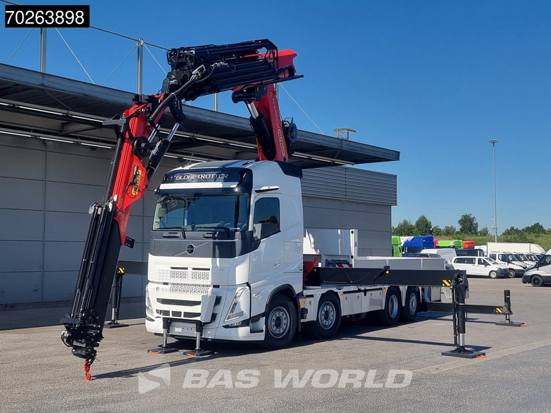 Volvo FH 500 8X2 NEW! Palfinger PK92002 SH 8+6 JIB Crane Kran Winch Lift-Lenkachse Navi - Бордови камион, Камион с кран: снимка 5 Volvo FH 500 8X2 NEW! Palfinger PK92002 SH 8+6 JIB Crane Kran Winch Lift-Lenkachse Navi - Бордови камион, Камион с кран: снимка 5