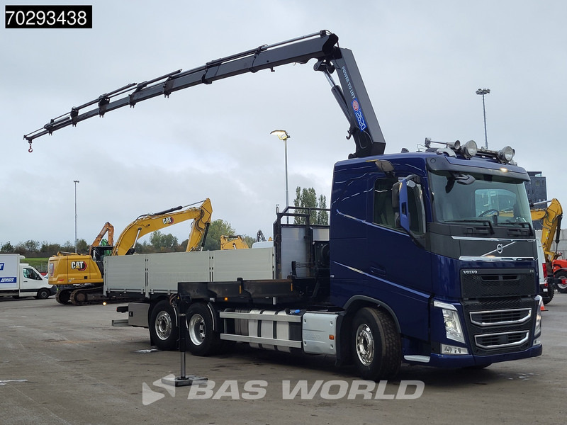 Volvo FH 500 FH 6X2 HMF 2620K-RC Crane Xenon Lift+Steering-Axle Automatic Euro 6 - Бордови камион, Камион с кран: снимка 3 Volvo FH 500 FH 6X2 HMF 2620K-RC Crane Xenon Lift+Steering-Axle Automatic Euro 6 - Бордови камион, Камион с кран: снимка 3