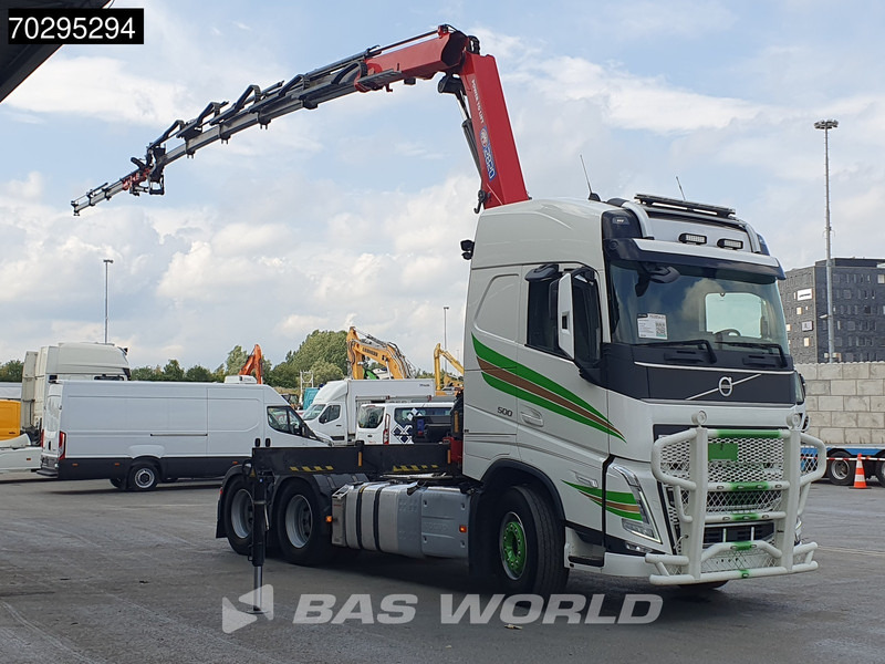 Volvo FH 500 FH 6X4 Full-Air Liftachse HMF 2820K-RCS Crane+JIB Remote Control I-ParkCool VDS LED Kran - Бордови камион, Камион с кран: снимка 3 Volvo FH 500 FH 6X4 Full-Air Liftachse HMF 2820K-RCS Crane+JIB Remote Control I-ParkCool VDS LED Kran - Бордови камион, Камион с кран: снимка 3
