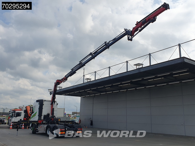 Volvo FH 500 FH 6X4 Full-Air Liftachse HMF 2820K-RCS Crane+JIB Remote Control I-ParkCool VDS LED Kran - Бордови камион, Камион с кран: снимка 2 Volvo FH 500 FH 6X4 Full-Air Liftachse HMF 2820K-RCS Crane+JIB Remote Control I-ParkCool VDS LED Kran - Бордови камион, Камион с кран: снимка 2
