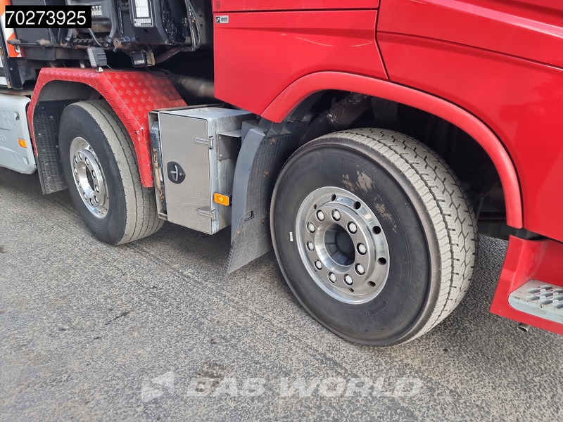Бордови камион, Камион с кран Volvo FH16 650 8X4 Hiab X-HIPRO 1058EP-6 Kran Crane ADR Lift+Lenkachse Euro 6: снимка 16