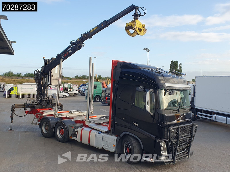 Volvo FH16 750 FH16 6X4 HIAB E96S 79 wood crane Retarder Dynamic-Steering Big-Axle Euro 6 - Камион за дърва, Камион с кран: снимка 3 Volvo FH16 750 FH16 6X4 HIAB E96S 79 wood crane Retarder Dynamic-Steering Big-Axle Euro 6 - Камион за дърва, Камион с кран: снимка 3