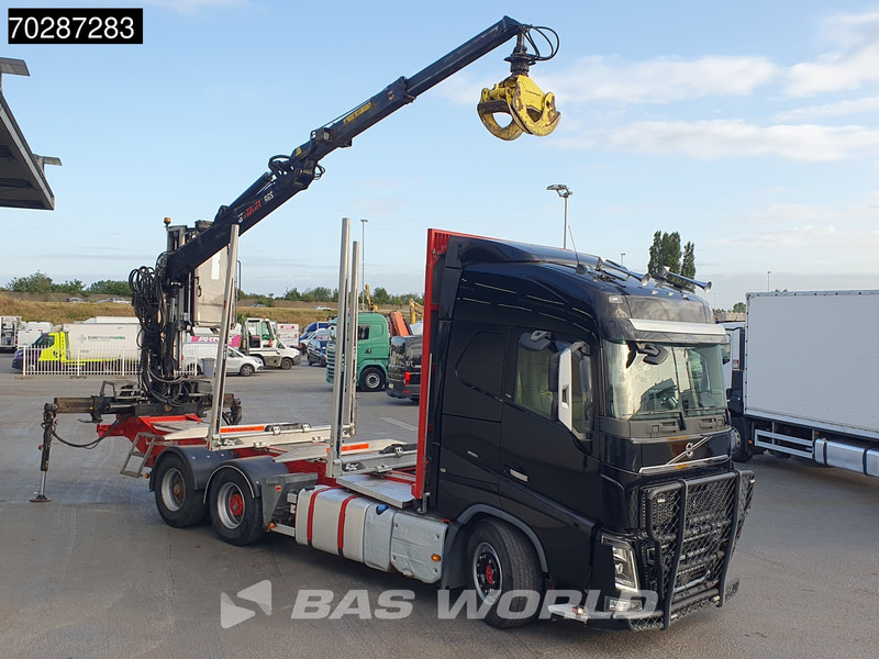 Volvo FH16 750 FH16 6X4 HIAB E96S 79 wood crane Retarder Dynamic-Steering Big-Axle Euro 6 - Камион за дърва, Камион с кран: снимка 3 Volvo FH16 750 FH16 6X4 HIAB E96S 79 wood crane Retarder Dynamic-Steering Big-Axle Euro 6 - Камион за дърва, Камион с кран: снимка 3
