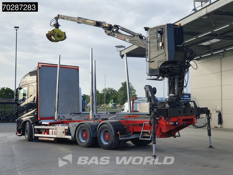 Volvo FH16 750 FH16 6X4 HIAB E96S 79 wood crane Retarder Dynamic-Steering Big-Axle Euro 6 - Камион за дърва, Камион с кран: снимка 2 Volvo FH16 750 FH16 6X4 HIAB E96S 79 wood crane Retarder Dynamic-Steering Big-Axle Euro 6 - Камион за дърва, Камион с кран: снимка 2