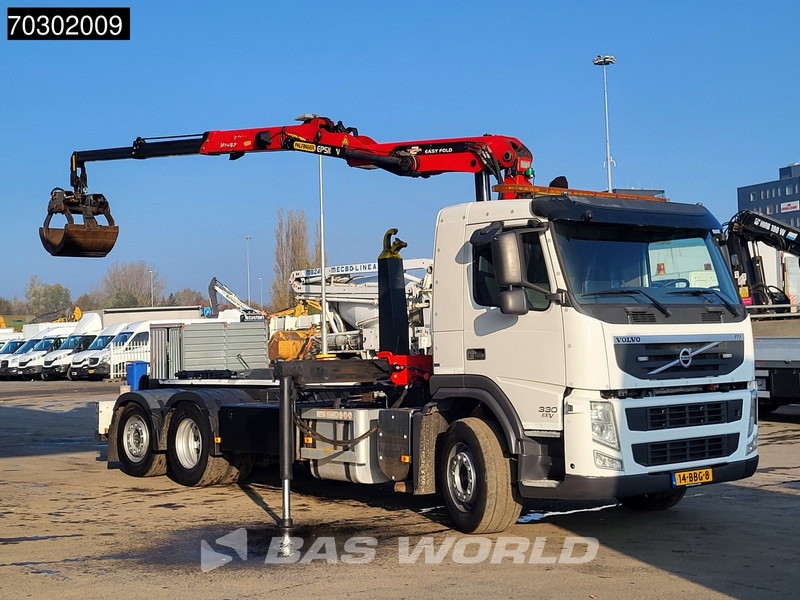 Volvo FM 330 FM 6X2 Palfinger Epsilon Z-Crane VDL Hook Lift+Steering Axle - Мултилифт с кука камион, Камион с кран: снимка 3 Volvo FM 330 FM 6X2 Palfinger Epsilon Z-Crane VDL Hook Lift+Steering Axle - Мултилифт с кука камион, Камион с кран: снимка 3