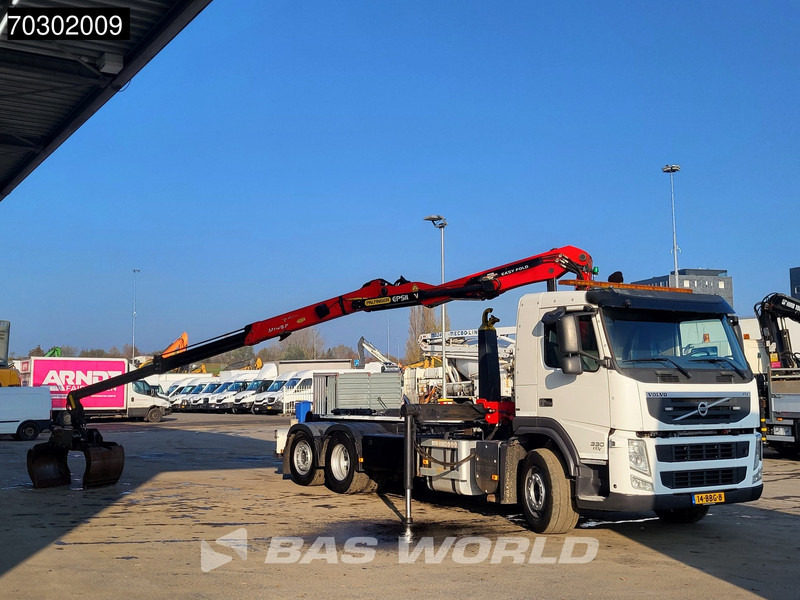 Volvo FM 330 FM 6X2 Palfinger Epsilon Z-Crane VDL Hook Lift+Steering Axle - Мултилифт с кука камион, Камион с кран: снимка 5 Volvo FM 330 FM 6X2 Palfinger Epsilon Z-Crane VDL Hook Lift+Steering Axle - Мултилифт с кука камион, Камион с кран: снимка 5