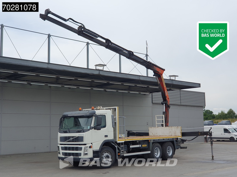 Volvo FM 340 6X4 Palfinger PK17000 Manual Full Steel Kraan Crane - Бордови камион, Камион с кран: снимка 1 Volvo FM 340 6X4 Palfinger PK17000 Manual Full Steel Kraan Crane - Бордови камион, Камион с кран: снимка 1