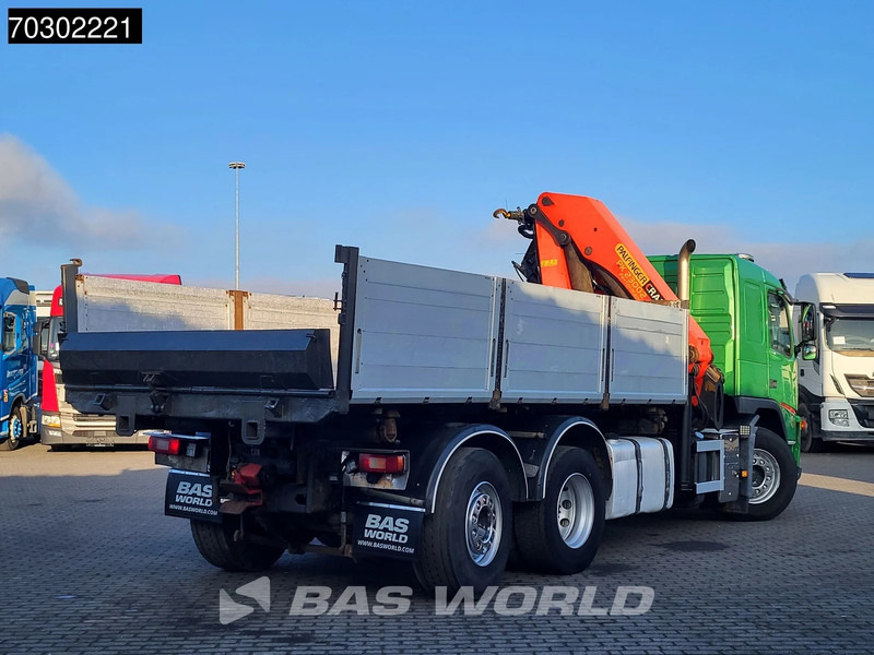 Volvo FM 340 FM 6X2 Palfinger PK23002 Crane 10m3 3-way tipper Lift+steering axle Euro 5 - Самосвал камион, Камион с кран: снимка 5 Volvo FM 340 FM 6X2 Palfinger PK23002 Crane 10m3 3-way tipper Lift+steering axle Euro 5 - Самосвал камион, Камион с кран: снимка 5