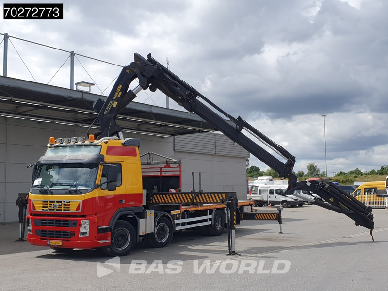 Volvo FM 440 8X2 NL-Truck Palfinger PK74002 Kran + Jib + Winch Lift+Lenkachse Euro 5 - Бордови камион, Камион с кран: снимка 2 Volvo FM 440 8X2 NL-Truck Palfinger PK74002 Kran + Jib + Winch Lift+Lenkachse Euro 5 - Бордови камион, Камион с кран: снимка 2