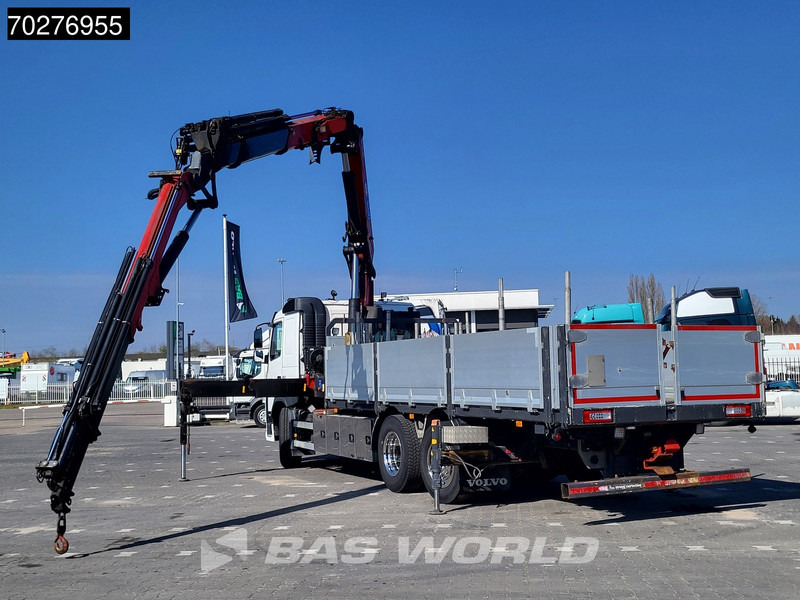Volvo FM 450 6X2 HMF 3220 Crane Kran Lift-Lenkachse VEB+ Euro 6 - Бордови камион, Камион с кран: снимка 3 Volvo FM 450 6X2 HMF 3220 Crane Kran Lift-Lenkachse VEB+ Euro 6 - Бордови камион, Камион с кран: снимка 3