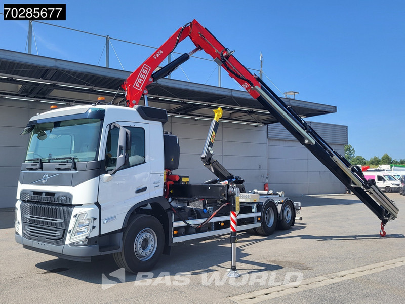 Volvo FM 460 6X2 NEW! FASSI F235A.0.25 Kran + HYVA 20-57-S Lift+steering axle Euro 6 - Мултилифт с кука камион, Камион с кран: снимка 5 Volvo FM 460 6X2 NEW! FASSI F235A.0.25 Kran + HYVA 20-57-S Lift+steering axle Euro 6 - Мултилифт с кука камион, Камион с кран: снимка 5