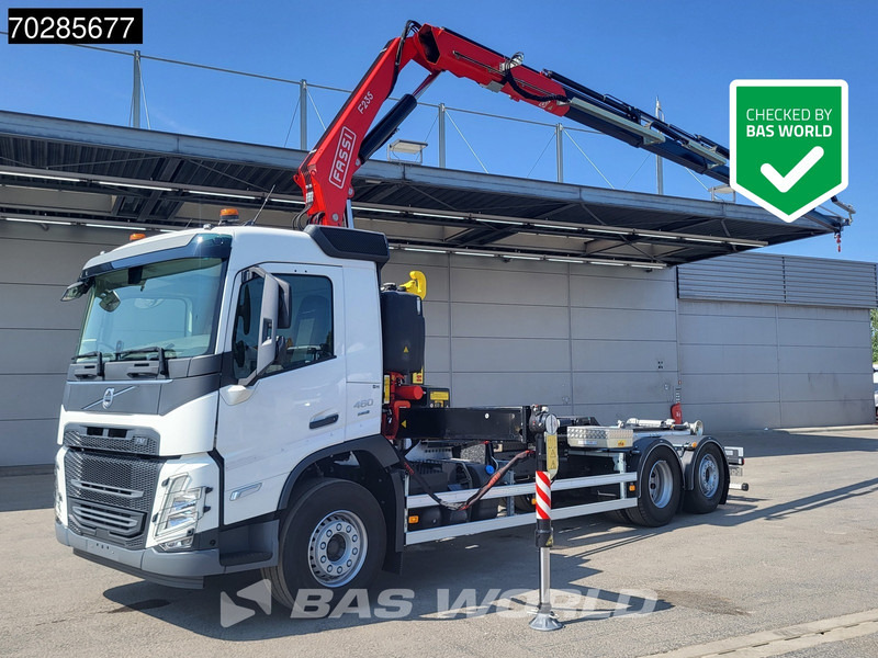 Volvo FM 460 6X2 NEW! FASSI F235A.0.25 Kran + HYVA 20-57-S Lift+steering axle Euro 6 - Мултилифт с кука камион, Камион с кран: снимка 1 Volvo FM 460 6X2 NEW! FASSI F235A.0.25 Kran + HYVA 20-57-S Lift+steering axle Euro 6 - Мултилифт с кука камион, Камион с кран: снимка 1