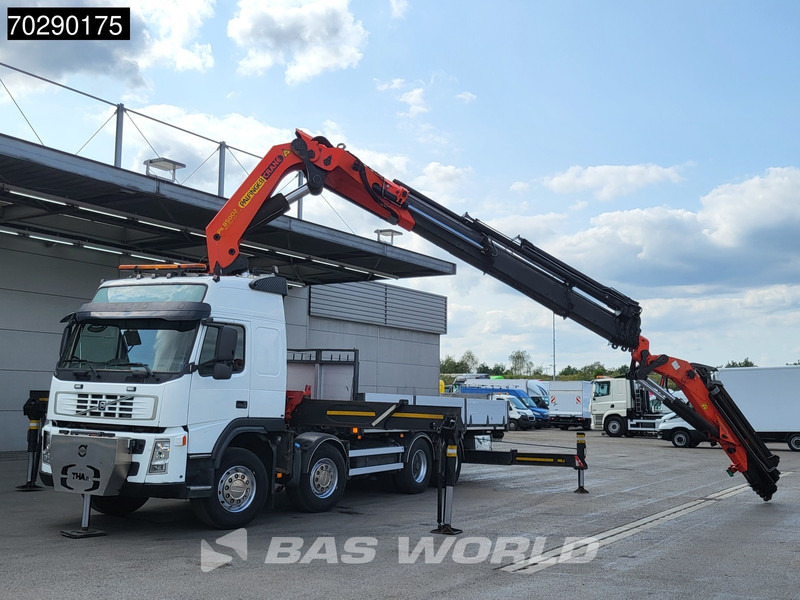 Volvo FM 480 8X2 Palfinger PK85002 Crane+Jib Lifting-Axle Big-Axle Automatic Euro 4 - Бордови камион, Камион с кран: снимка 5 Volvo FM 480 8X2 Palfinger PK85002 Crane+Jib Lifting-Axle Big-Axle Automatic Euro 4 - Бордови камион, Камион с кран: снимка 5