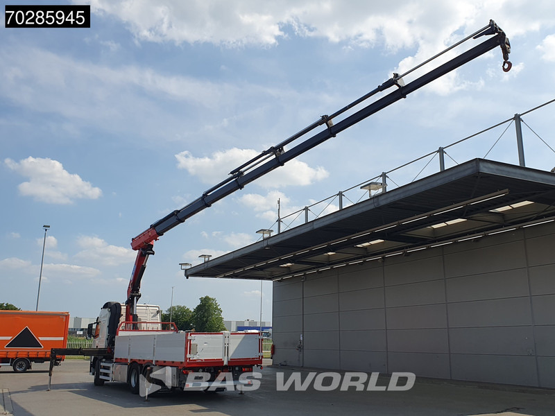 Volvo FM 500 6X2 HMF 3220-K7 Crane Kran Lift-Steering Axle Euro 6 - Бордови камион, Камион с кран: снимка 2 Volvo FM 500 6X2 HMF 3220-K7 Crane Kran Lift-Steering Axle Euro 6 - Бордови камион, Камион с кран: снимка 2