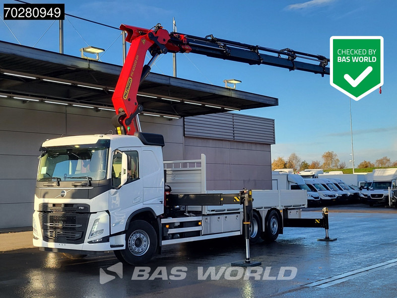 Volvo FM 500 6X2 NEW! Palfinger PK41002 EH-E Kran Crane Lift-steering Axle Euro 6 - Бордови камион, Камион с кран: снимка 1 Volvo FM 500 6X2 NEW! Palfinger PK41002 EH-E Kran Crane Lift-steering Axle Euro 6 - Бордови камион, Камион с кран: снимка 1
