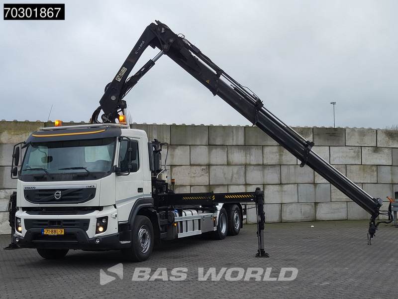Volvo FMX 370 FMX 6X2 HIAB 244 E P-3 Hipro Kran + XR21S56 containersystem Lift+steering - Мултилифт с кука камион, Камион с кран: снимка 3 Volvo FMX 370 FMX 6X2 HIAB 244 E P-3 Hipro Kran + XR21S56 containersystem Lift+steering - Мултилифт с кука камион, Камион с кран: снимка 3