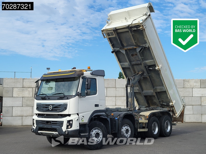 Volvo FMX 410 8X4 13m3 Marrel Tipper SteelSuspension 2-Side Kipper BigAxle Euro 5 - Самосвал камион: снимка 1 Volvo FMX 410 8X4 13m3 Marrel Tipper SteelSuspension 2-Side Kipper BigAxle Euro 5 - Самосвал камион: снимка 1