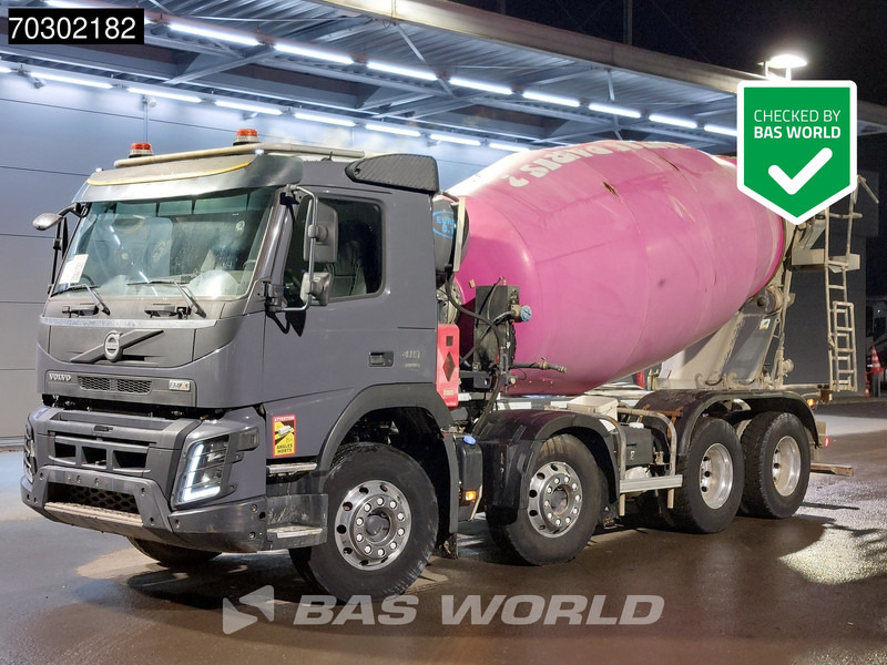 Volvo FMX 410 8X4 9m3 mixer Automatic Climate control Euro 6 - Бетоновоз: снимка 1 Volvo FMX 410 8X4 9m3 mixer Automatic Climate control Euro 6 - Бетоновоз: снимка 1